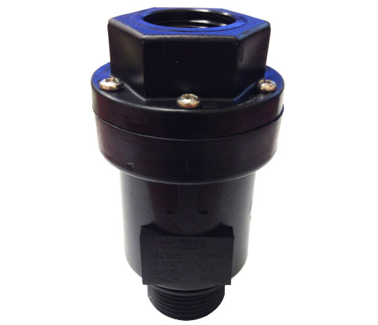 3/4” BSP Inlet Female - 1” BSP Outlet Male